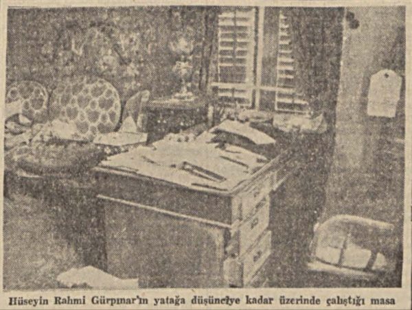 10 Mart 1944: “Üstad Hüseyin Rahmi bugün defnediliyor”