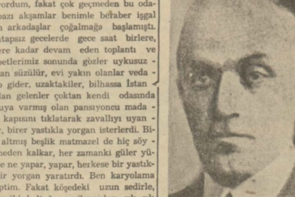 Halit Fahri’nin “Kadıköyünde beş yıl süren edebiyat sezonu” başlıklı yazısı