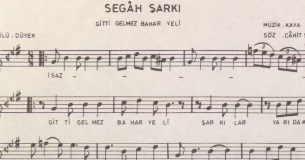 Cahit Sıtkı Tarancı’nın “Sanatkarın Ölümü” şiirinin notalara dökülmüş versiyonu
